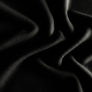 MAJA tkanina wełniana/Czarna/338A