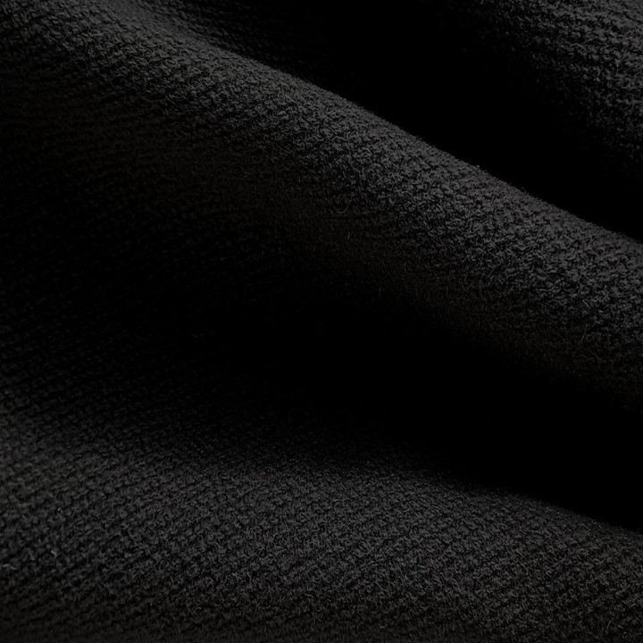 MAJA tkanina wełniana/Czarna/338A