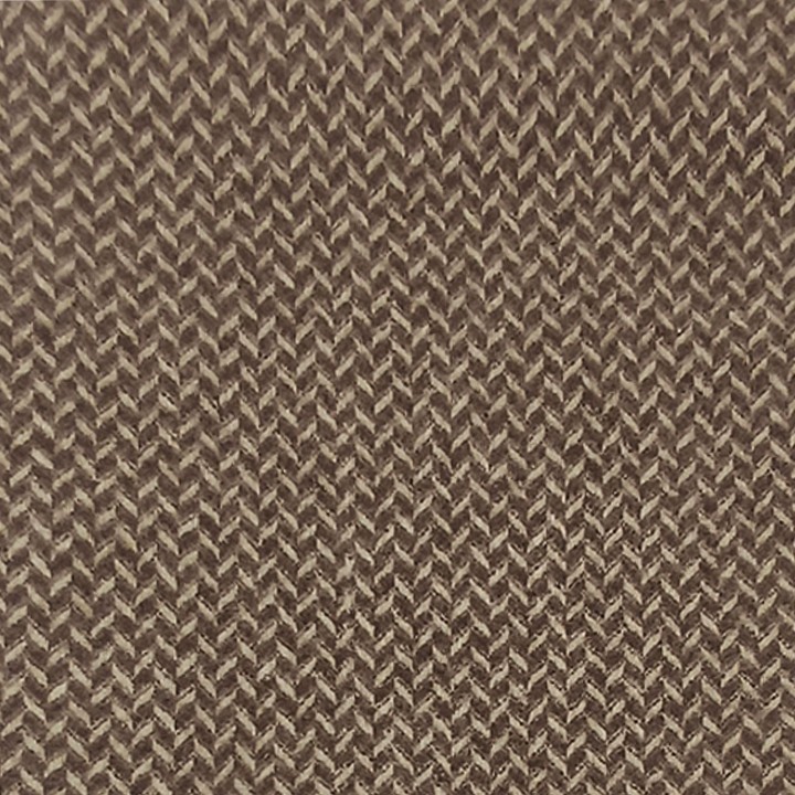 Koc wełniany – romby/lamówka brązowa 150 x 180 cm – 100% wełna