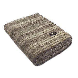 Koc wełniany Kratka Grubsza