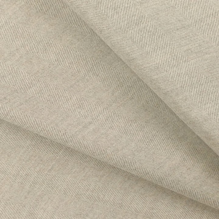 Tkanina Merino Wool naturalna/niebarwiona „jodełka” 320gr/mb (R)